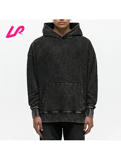 Stay comfy and stylish in our acid wash hoodie black. Made from soft, durable materials, it's perfect for casual wear. Shop now!